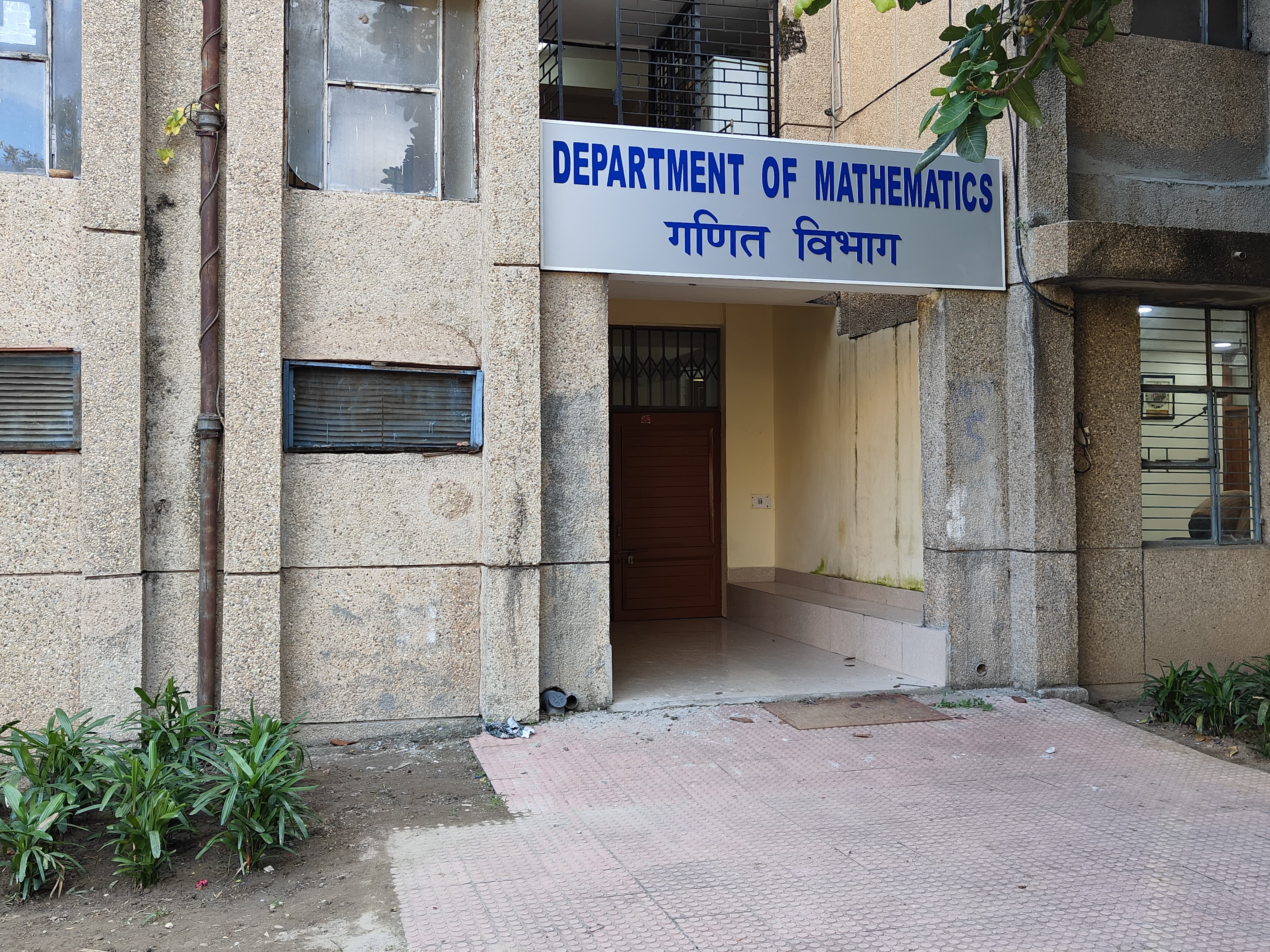 Department of Mathematics