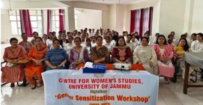 The Centre for Women’s Studies, in collaboration with The Law School, University of Jammu organized 3rd workshop