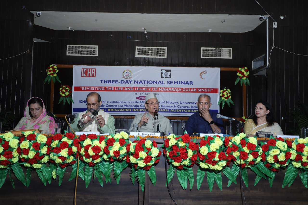 3-day National Seminar on Life and Legacy of Maharaja Gulab Singh Concludes at JU