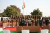 National Flag unfurled by Prof. Manoj K. Dhar, Vice Chancellor, University of Jammu